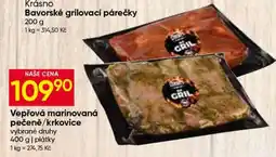 Hruška Vepřová marinovaná pečeně/krkovice nabídka