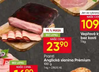 Hruška Prantl Anglická slanina prémium nabídka
