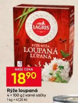 Hruška Rýže loupaná nabídka