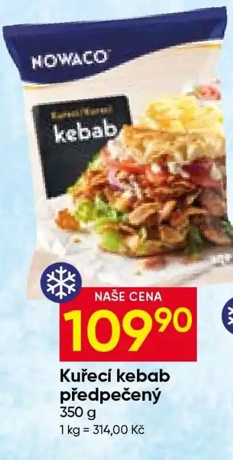 Hruška Kuřecí kebab předpečený nabídka