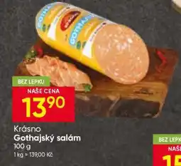 Hruška Krásno Gothajský salám nabídka
