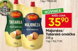 Hruška Majonéza, Tatarská omáčka nabídka