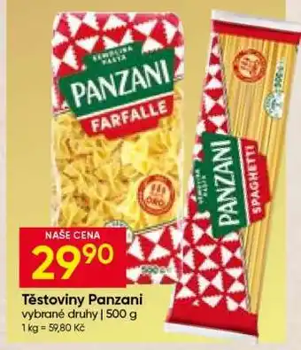 Hruška TĚSTOVINY PANZANI nabídka