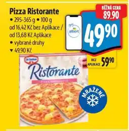 Albert Pizza Ristorante nabídka