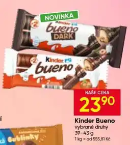 Hruška KINDER BUENO nabídka