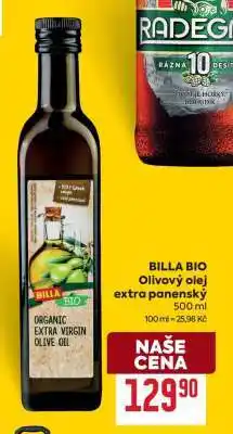 Billa BILLA BIO Olivový olej extra panenský nabídka