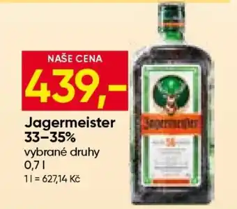 Hruška Jägermeister nabídka