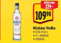 Albert Nicolaus Vodka nabídka