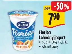 Albert Florian lahodný jogurt nabídka