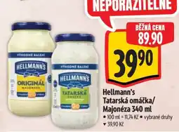 Albert Hellmann's Tatarská omáčka/Majonéza 340 ml nabídka