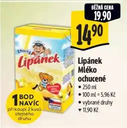 Albert Lipánek mléko ochucené nabídka