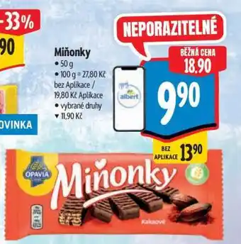 Albert Miňonky nabídka