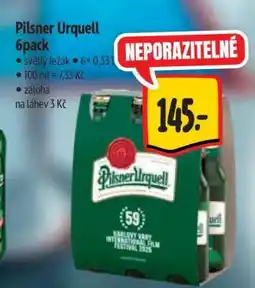 Albert Pilsner Urquell 6pack nabídka