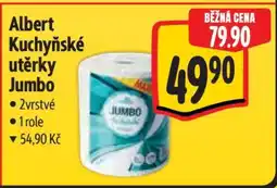 Albert Albert Kuchyňské utěrky jumbo nabídka