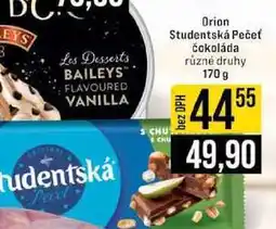 Jip Orion Studentská Pečeť čokoláda různé druhy nabídka