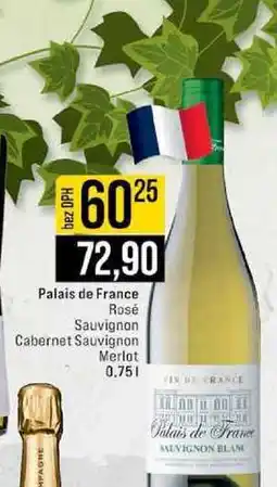 Jip Palais de France Rosé Sauvignon Cabernet Sauvignon Merlot nabídka
