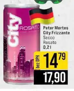 Jip Peter Mertes City Frizzante Secco Rosato nabídka