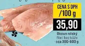 Jip Okoun nilský filet bez kůže cca 300-600 g 100g nabídka