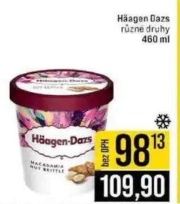 Jip Häagen Dazs různé druhy nabídka