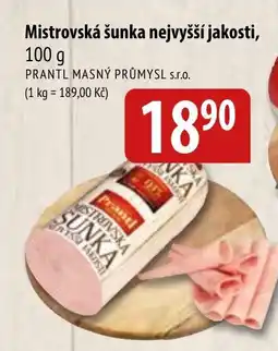 Bala Mistrovská šunka nejvyšší jakosti nabídka