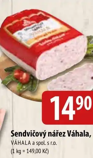 Bala Sendvičový nářez Váhala nabídka
