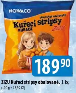 Bala Nowaco Zizu Kuřecí stripsy obalované nabídka