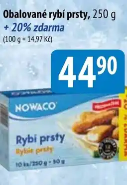 Bala Nowaco Obalované rybí prsty nabídka