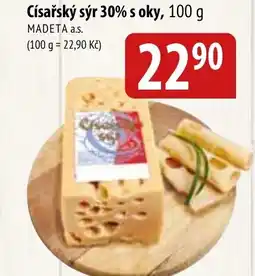 Bala Císařský sýr 30% s oky nabídka