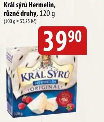 Bala Král sýrů Hermelín nabídka