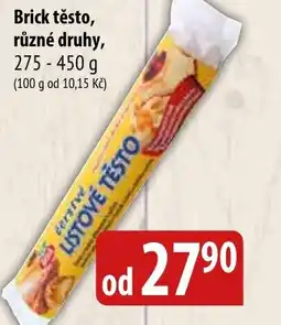 Bala Brick těsto nabídka