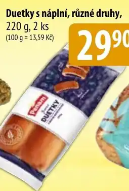 Bala Duetky s náplní nabídka