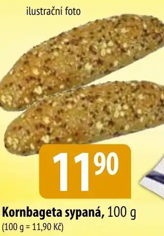 Bala Kornbageta sypaná nabídka