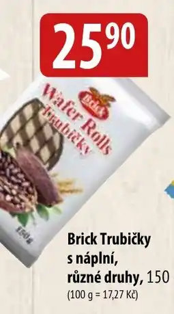 Bala Brick Trubičky s náplní nabídka