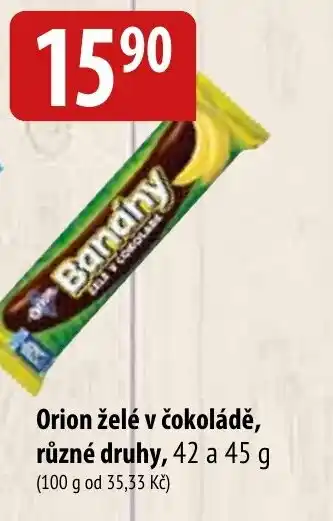 Bala Orion želé v čokoládě nabídka