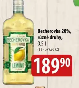 Bala Becherovka 20% nabídka