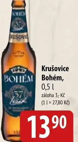 Bala Krušovice Bohém nabídka