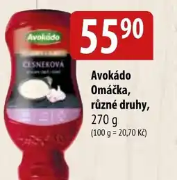 Bala Avokádo Omáčka nabídka