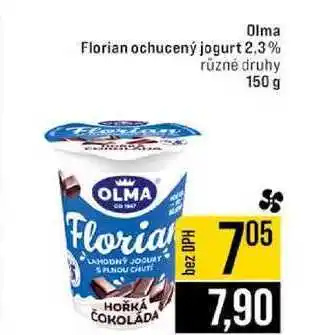 Jip Olma Florian ochucený jogurt 2.3% různé druhy nabídka