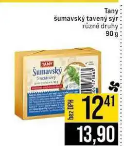 Jip Tany šumavský tavený sýr různé druhy nabídka