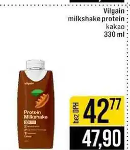 Jip Vilgain milkshake protein kakao nabídka
