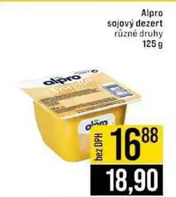 Jip Alpro sojový dezert různé druhy nabídka