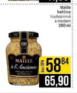 Jip Maille hořčice hrubozrnná smedem nabídka