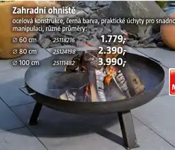 Bauhaus Zahradní ohniště nabídka