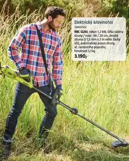 Bauhaus RYOBI Elektrický křovinořez nabídka