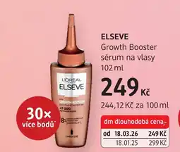 dm drogerie ELSEVE Growth Booster sérum na vlasy nabídka