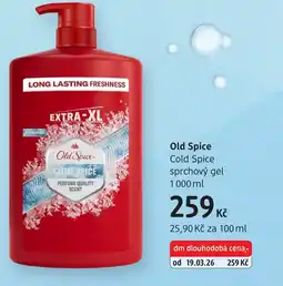dm drogerie Old Spice Cold Spice sprchový gel nabídka