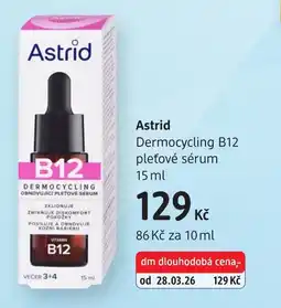 dm drogerie Astrid Dermocycling B12 pleťové sérum nabídka