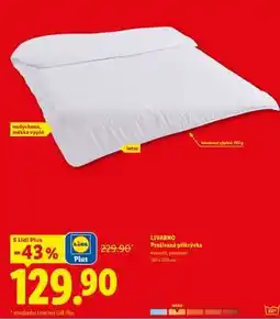 Lidl LIVARNO PROŠÍVANÁ PŘIKRÝVKA nabídka