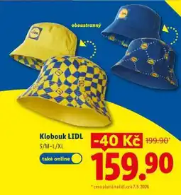 Lidl Klobouk LIDL nabídka