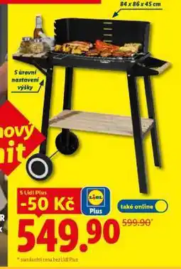 Lidl Gril na dřevěné uhlí nabídka